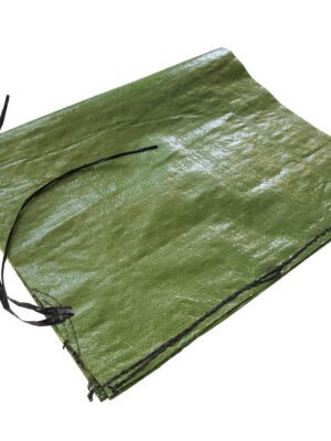PP maišai 45 x 75  cm be plėvelės, žalia/khaki, 50 vnt.