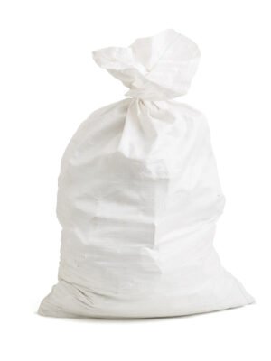 PP maišai 56 x 85 cm/63 g be plėvelės, balti, 50 vnt.