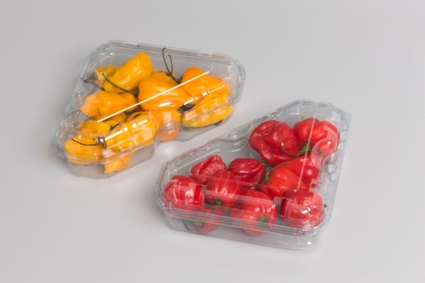 RPET Trikampiai indeliai, 250g / 187 x 121 x 56 mm, 640 vnt.