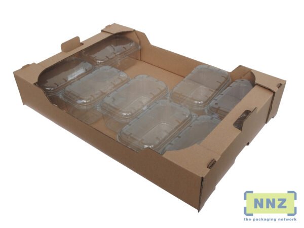 Gofruotos kartoninės dėžės, 565 x 375 x 95 mm, 10 vnt.