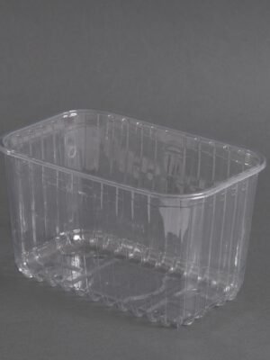RPET indeliai, 1kg / 187 x 115 x 110 mm, be dangtelių, 1000 vnt.
