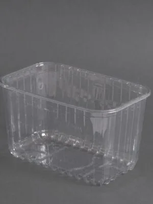 RPET indeliai, 1kg / 187 x 115 x 110 mm, be dangtelių, 1000 vnt.