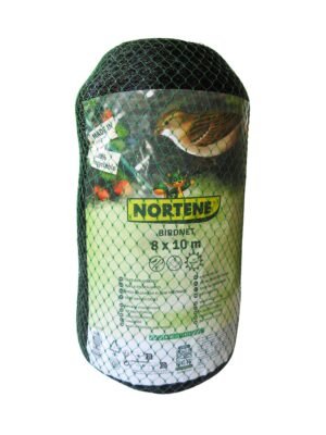 Tinklas nuo paukščių, 8 x 10 m, juodas, 1 vnt.