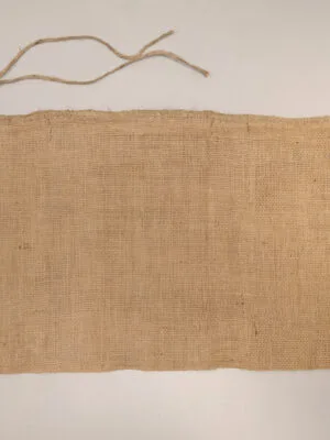 Džiutinis maišelis su raištuku