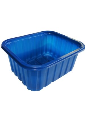PP indeliai grybams, 250 g / 145 x 120 x 65 mm, mėlyni, 1260 vnt.