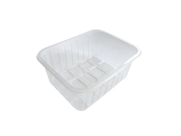PP indeliai grybams, 500 g / 184 x 143 x 74 mm, permatomi, 900 vnt.
