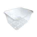 RPET indeliai grybams, 500 g / 184 x 143 x 93 mm, permatomi, 900 vnt.