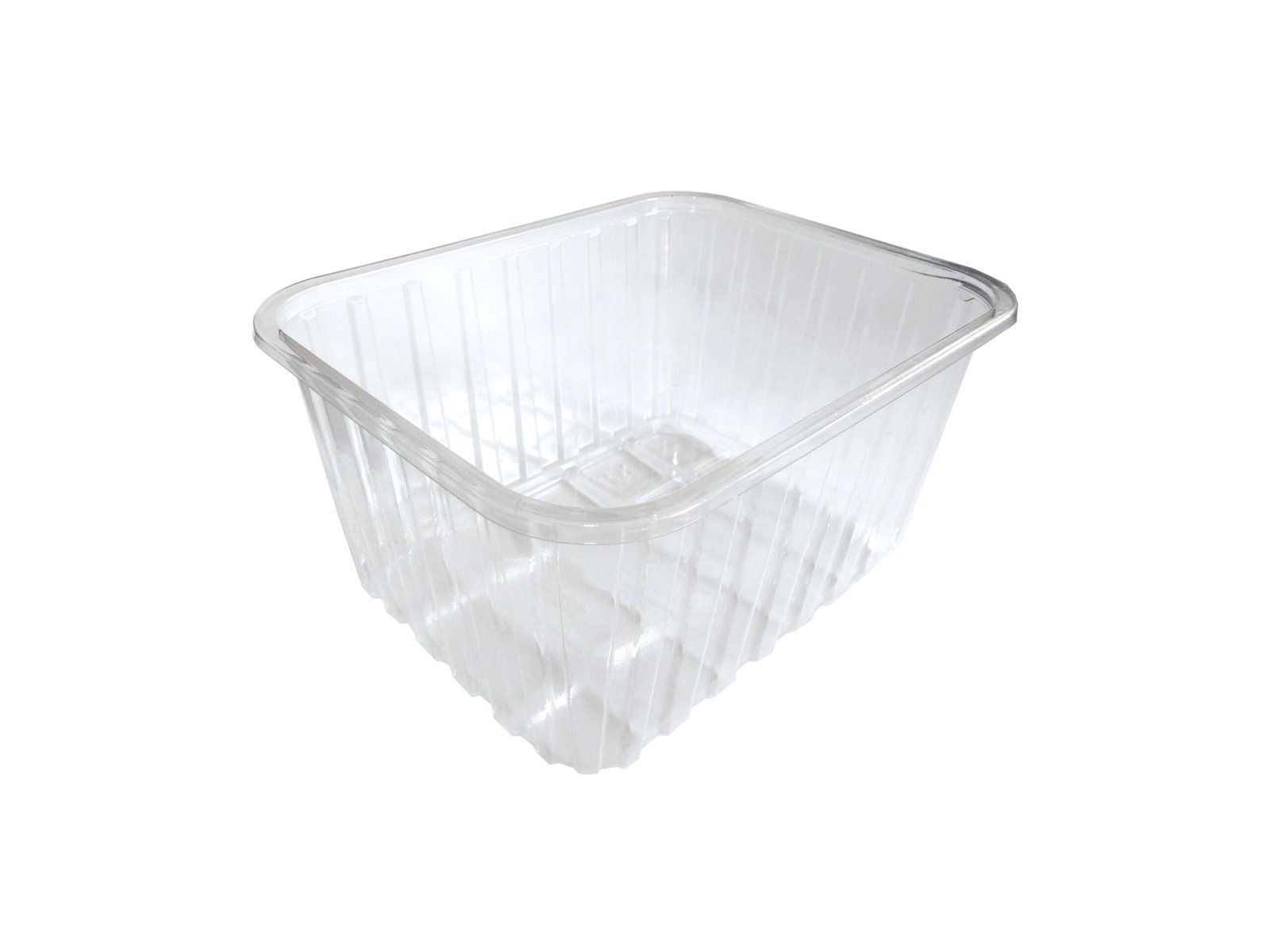 RPET indeliai grybams, 500 g / 184 x 143 x 93 mm, permatomi, 900 vnt.