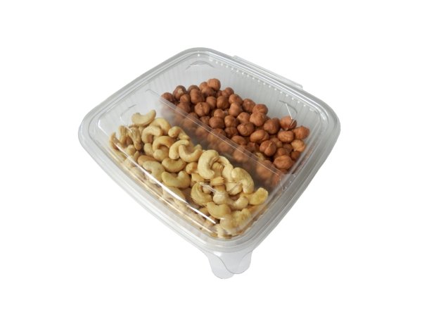 Indeliai su 2 skyreliais, 183 x 188 x 68 mm, 50 vnt.