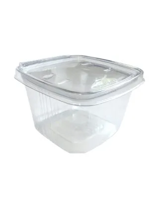 Indeliai su apsauga nuo atidarymo, 500ml / 126 x 120 x 75 mm, 50 vnt.